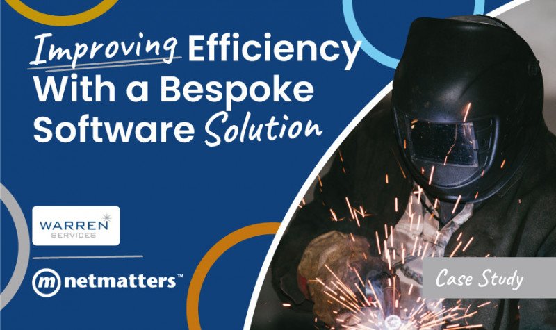 Bespoke Software Solution | Warren Services Case Study | Netmatters